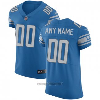 Maglia NFL Elite Detroit Lions Personalizzate Vapor Untouchable Blu
