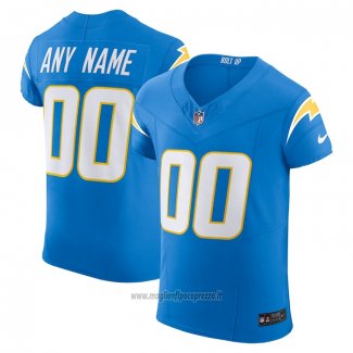 Maglia NFL Elite Los Angeles Chargers Vapor F.U.S.E. Personalizzate Blu