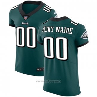 Maglia NFL Elite Philadelphia Eagles Personalizzate Vapor Untouchable Verde
