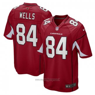 Maglia NFL Game Arizona Cardinals David Wells Rosso
