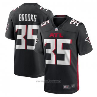 Maglia NFL Game Atlanta Falcons Natrone Brooks Nero