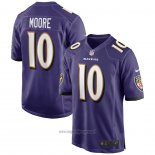 Maglia NFL Game Baltimore Ravens Chris Moore Viola