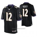 Maglia NFL Game Baltimore Ravens Jaleel Scott Nero