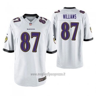 Maglia NFL Game Baltimore Ravens Maxx Williams Bianco