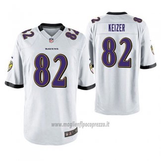 Maglia NFL Game Baltimore Ravens Nick Keizer Bianco