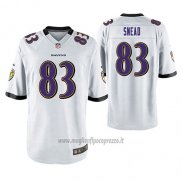 Maglia NFL Game Baltimore Ravens Willie Snead Bianco