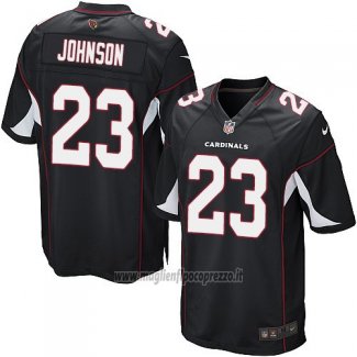 Maglia NFL Game Bambino Arizona Cardinals Johnson Nero2