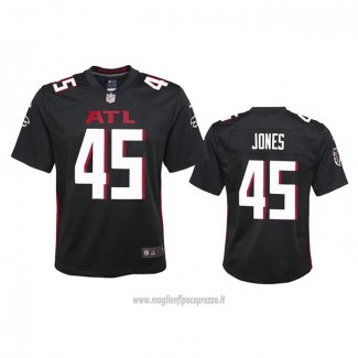 Maglia NFL Game Bambino Atlanta Falcons Deion Jones 2020 Nero