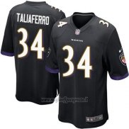 Maglia NFL Game Bambino Baltimore Ravens Taliaferro Nero