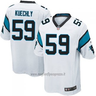 Maglia NFL Game Bambino Carolina Panthers Kuechly Bianco