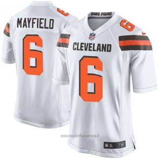 Maglia NFL Game Bambino Cleveland Browns Baker Mayfield Bianco