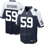 Maglia NFL Game Bambino Dallas Cowboys Hitchens Nero Bianco
