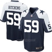Maglia NFL Game Bambino Dallas Cowboys Hitchens Nero Bianco