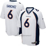 Maglia NFL Game Bambino Denver Broncos Sanchez Bianco
