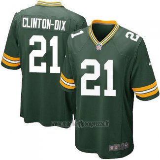 Maglia NFL Game Bambino Green Bay Packers Clinton Dix Verde