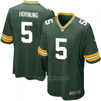 Maglia NFL Game Bambino Green Bay Packers Hornung Verde Militar