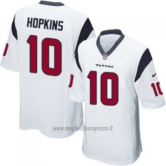 Maglia NFL Game Bambino Houston Texans Hopkins Bianco