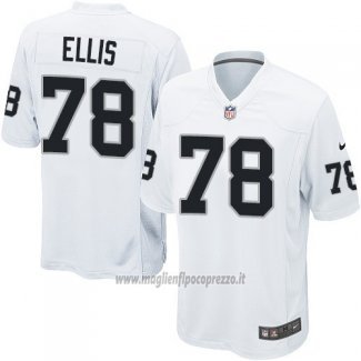 Maglia NFL Game Bambino Las Vegas Raiders Ellis Bianco