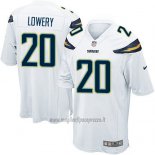Maglia NFL Game Bambino Los Angeles Chargers Lowery Bianco
