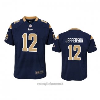 Maglia NFL Game Bambino Los Angeles Rams Van Jefferson Blu