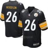 Maglia NFL Game Bambino Pittsburgh Steelers Woodson Nero