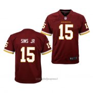 Maglia NFL Game Bambino Washington Commanders Steven Sims JR. Rosso
