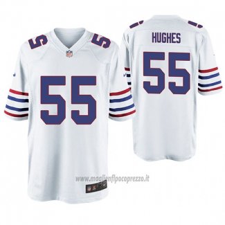 Maglia NFL Game Buffalo Bills Jerry Hughes Throwback Bianco