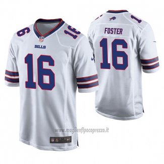 Maglia NFL Game Buffalo Bills Robert Foster Bianco
