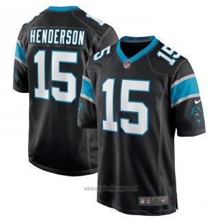 Maglia NFL Game Carolina Panthers Cj Henderson Nero