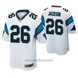 Maglia NFL Game Carolina Panthers Donte Jackson Bianco