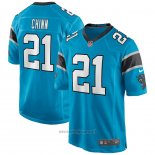 Maglia NFL Game Carolina Panthers Jeremy Chinn Blu