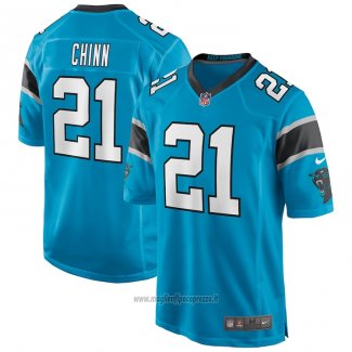 Maglia NFL Game Carolina Panthers Jeremy Chinn Blu