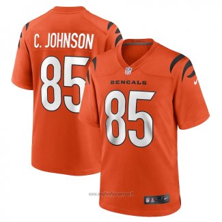 Maglia NFL Game Cincinnati Bengals Chad Johnson Retired Alternato Arancione