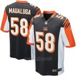 Maglia NFL Game Cincinnati Bengals Maualuga Nero