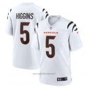 Maglia NFL Game Cincinnati Bengals Tee Higgins Bianco