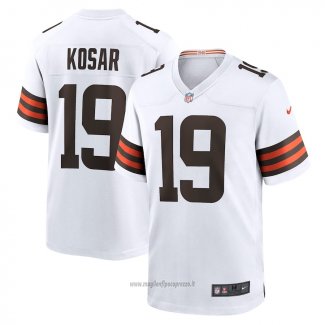 Maglia NFL Game Cleveland Browns Bernie Kosar Retired Bianco