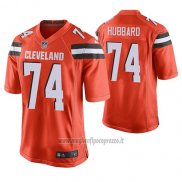 Maglia NFL Game Cleveland Browns Chris Hubbard Arancione Alternate