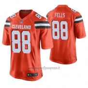Maglia NFL Game Cleveland Browns Darren Fells Arancione Alternate