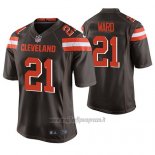 Maglia NFL Game Cleveland Browns Denzel Ward Marrone