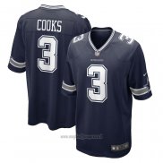 Maglia NFL Game Dallas Cowboys Brandin Cooks Blu