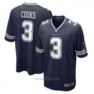 Maglia NFL Game Dallas Cowboys Brandin Cooks Blu
