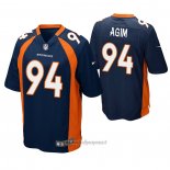 Maglia NFL Game Denver Broncos 94 Mctelvin Agim Blu