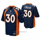 Maglia NFL Game Denver Broncos Phillip Lindsay Blu