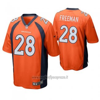 Maglia NFL Game Denver Broncos Royce Freeman Arancione