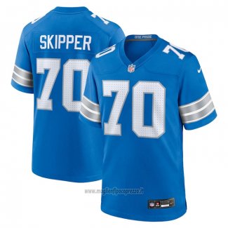 Maglia NFL Game Detroit Lions Dan Skipper Blu