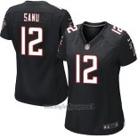 Maglia NFL Game Donna Atlanta Falcons Sanu Nero