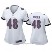 Maglia NFL Game Donna Baltimore Ravens Patrick Queen Bianco