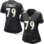 Maglia NFL Game Donna Baltimore Ravens Stanley Nero