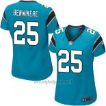 Maglia NFL Game Donna Carolina Panthers Benwikere Blu