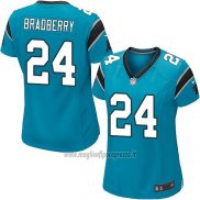 Maglia NFL Game Donna Carolina Panthers Bradberry Blu